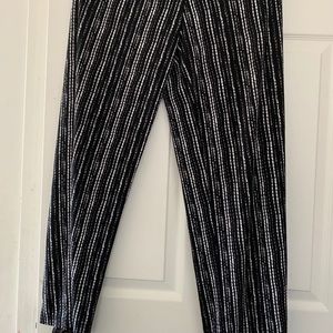 Rafaella broken stripes pants